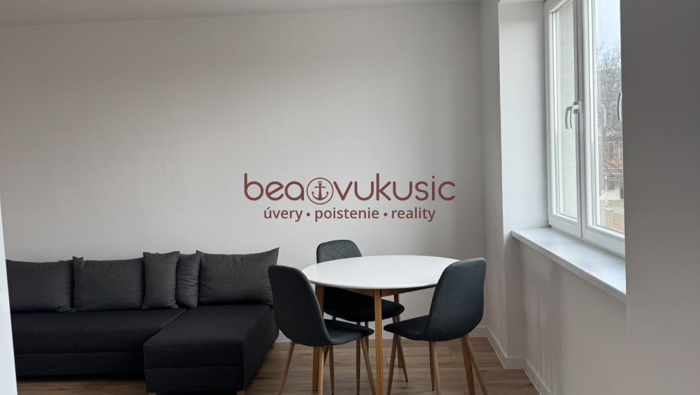 NA PRENÁJOM_2 izbák na 2. posch. v novostabe_zariadený_55 m2