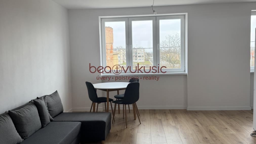 NA PRENÁJOM_2 izbák na 2. posch. v novostabe_zariadený_55 m2