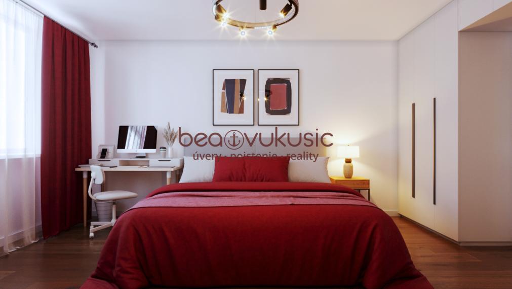 NA PREDAJ_"TURŇA LIVING"_obnovený bytový dom_16 bytov_2 izbák_prízemie_55m2_87.900€