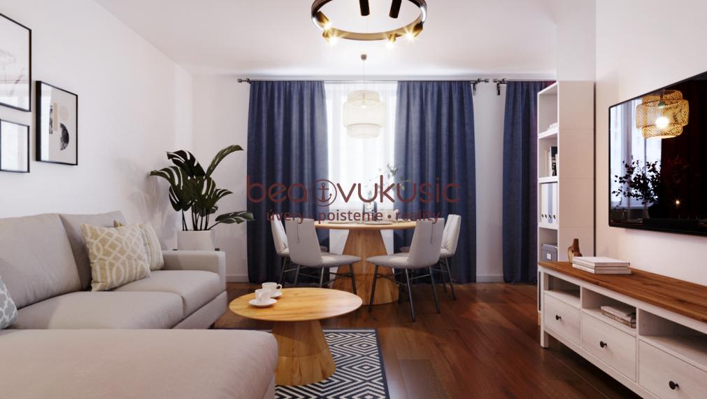 NA PREDAJ_"TURŇA LIVING"_obnovený bytový dom_16 bytov_2 izbák_1. posch._55m2_92.900€