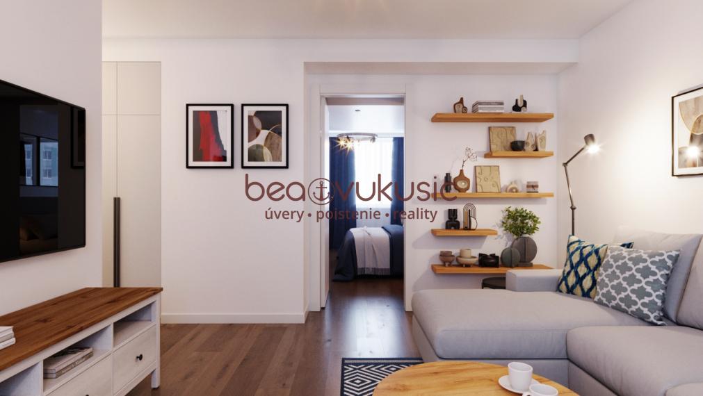 NA PREDAJ_"TURŇA LIVING"_obnovený bytový dom_16 bytov_2 izbák_1. posch._55m2_92.900€