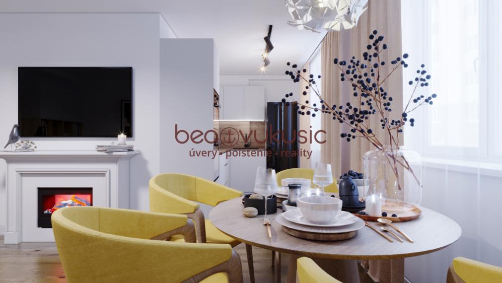 NA PREDAJ_"TURŇA LIVING"_obnovený bytový dom_16 bytov_3 izbák_2. posch._68m2_111.900€