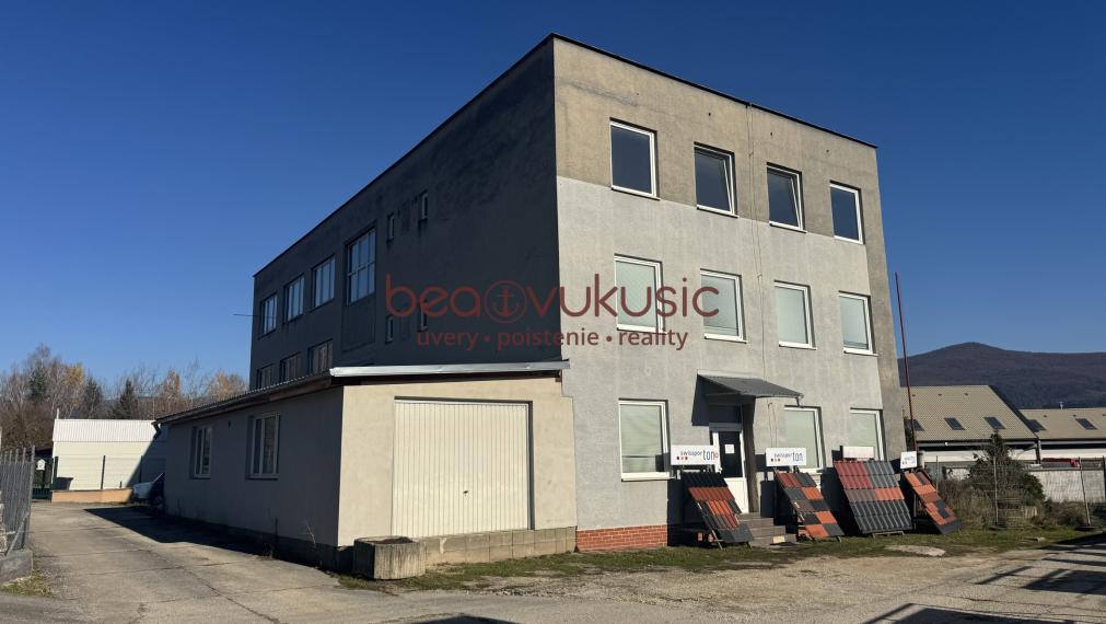 NA PREDAJ_Administratívna budova_Štítnická ulica_priemyselná časť na konci Rožňavy