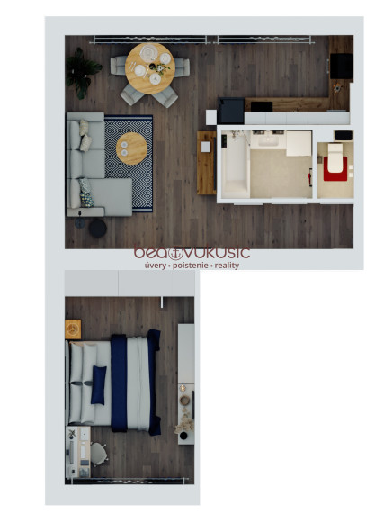 REZERVOVANÉ_"TURŇA LIVING"_obnovený bytový dom_16 bytov_2 izbák_prízemie_55m2_87.900€