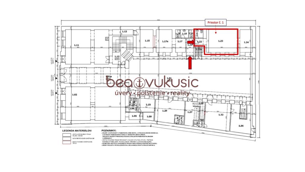 NA PRENÁJOM - obchodné priestory v centre Košic - Hlavná ulica