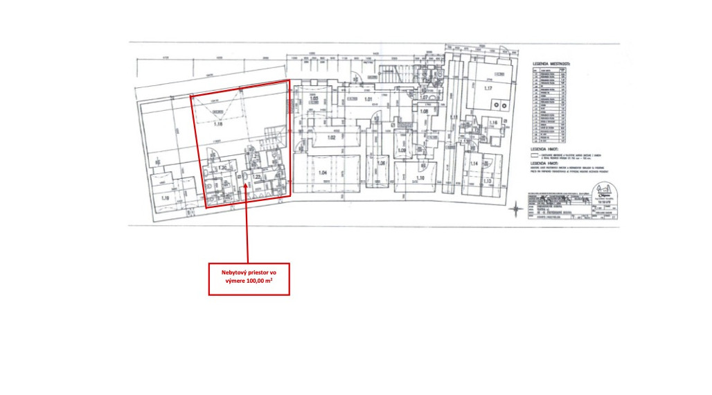 Nájom v centre Košíc